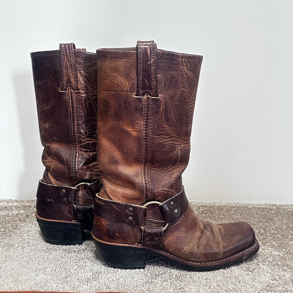 COPY - Frye’s Harness Vintage Leather Boots- size 7